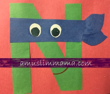 Toddler &amp; Preschoolers Letter N Crafts (4)